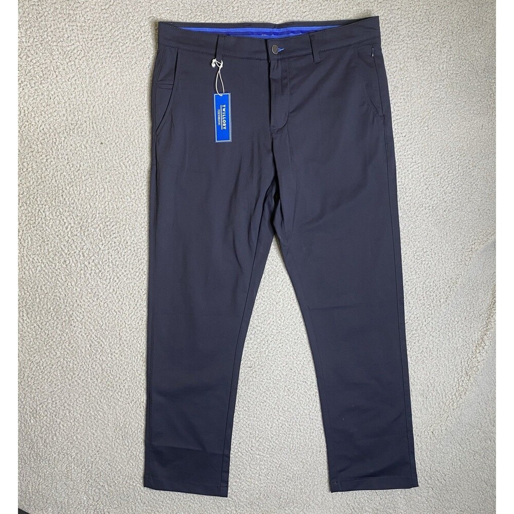 Twillory Pants Mens 30x34 Blue Performance Technical Golf Stretch Preppy NWT*